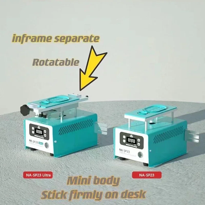 NASAN NA-SP23 Ultra Cell Phone LCD Separator Built in Vacuum Pump Heating Workbench for 7inches Screen OCA Glue Removing Machine