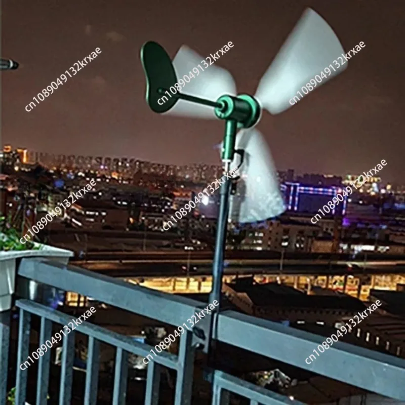 Premium Portable Wind Turbine - Coreless Micro Generator for Camping, Breeze Start & Lightweight