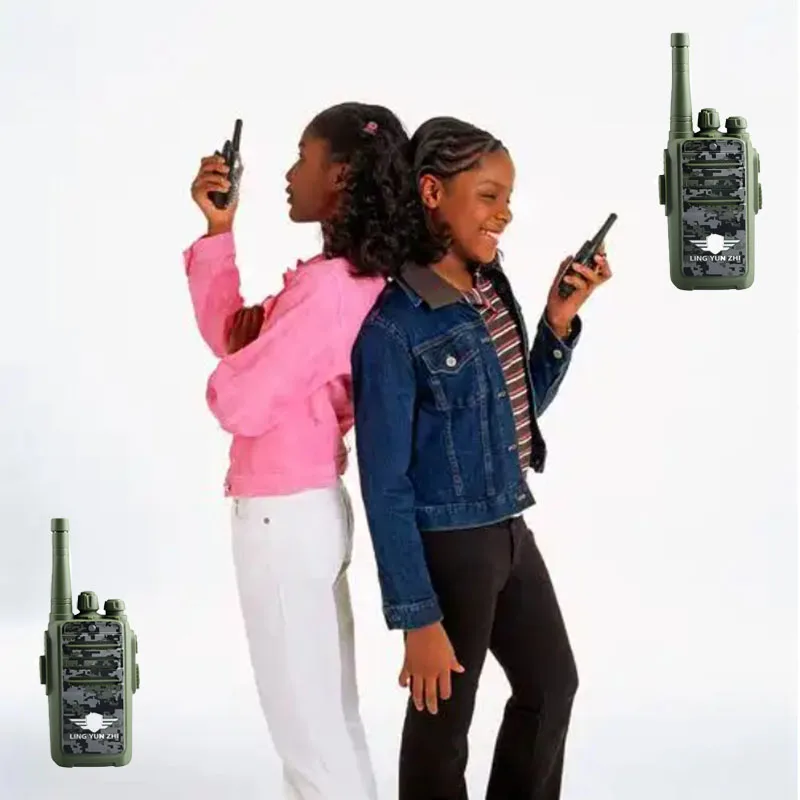 Talkie-walkie portatif pour enfants, Interaction Parent-enfant, jeux d'intérieur et d'extérieur, jouets de Camouflage amusants