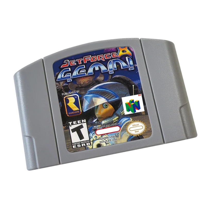 N64 games Cartridge-Jet Force Gemini Kiosk NTSC Version Retro Games reconstructed