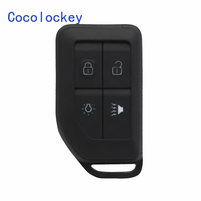 Cocolockey Flip Remote Key Shell for Volvo FM FH16 Truck Car Smart Key Housing 4 Buttons Keychain Accessories