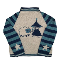 2024 Winter New Y2k Warm Sweater Anime Original Stay Style Comfortable Street Trend Printed Knitted Sweater