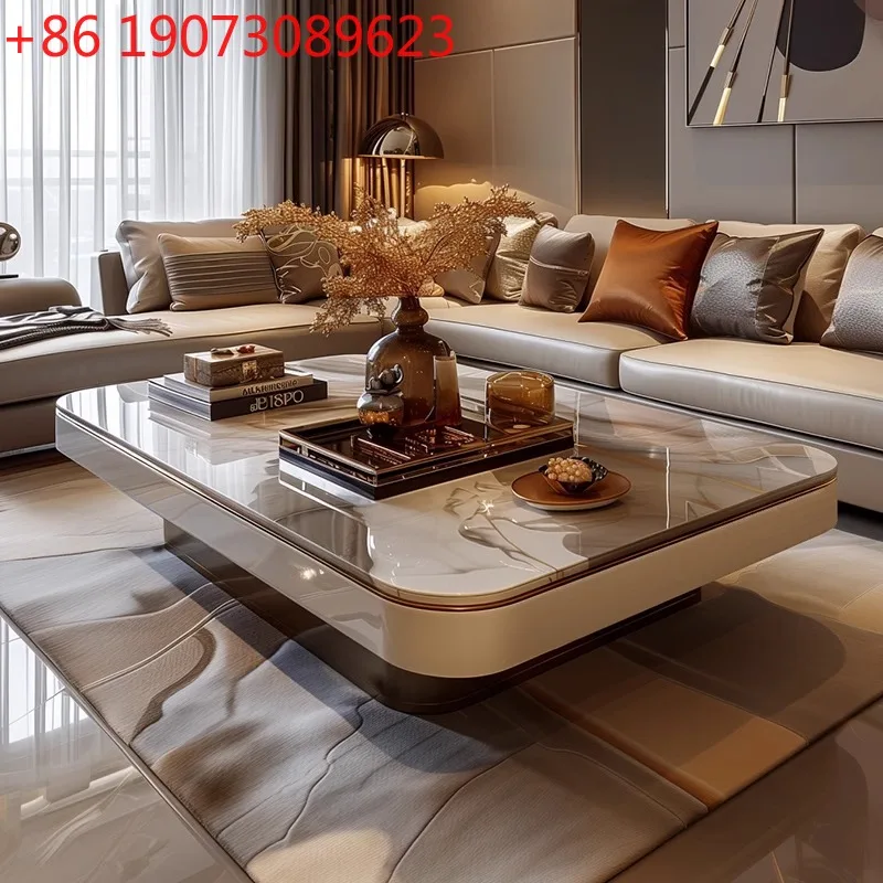 

Designer Simple Coffee Table Minimalist Aesthetic Italian Unique Coffee
