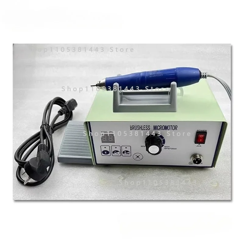 Polishing Machine with Handpiece Jewellery Engraving Micromotor High Speed 70000/90000RPM Brushless Motor Micromotor