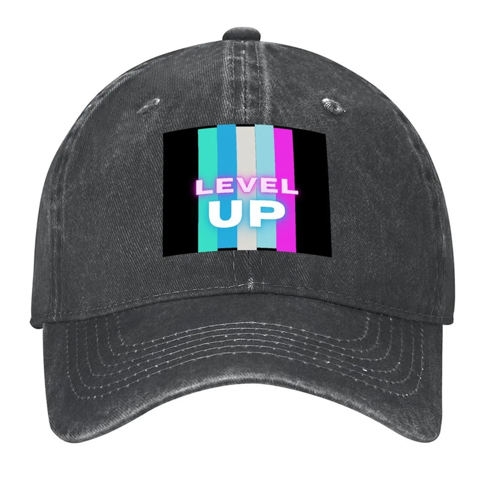 

Level up Baseball Cap Funny hats Golf Horse Hat fashionable Boy Women's