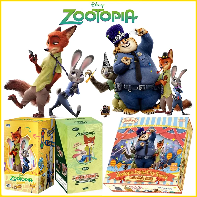 

Soul Vol.1 Zootopia Cards Shining Best Partner Anime Collection Cards Mistery Box Board Games Toys Birthday Gifts for Kids