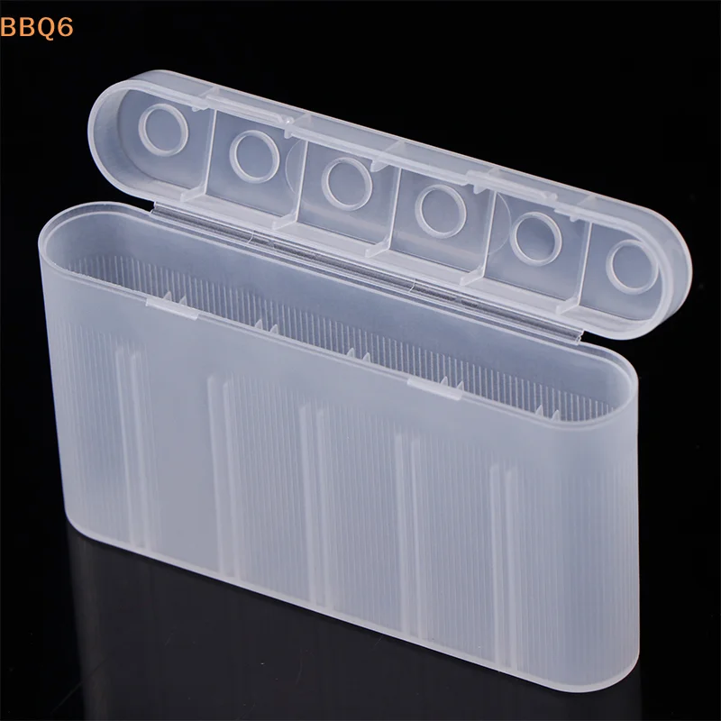 *1PC 6 Slot Waterproof Storage Box For 18650 Batteries Portable Holder Case Protectors Organiser