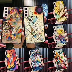 Wassily Kandinsky Abstract Artistic Case For Samsung Galaxy S23 S22 Ultra S21 Ultra S21 FE S9 S10 Note 10 Plus S20 FE Back Cover