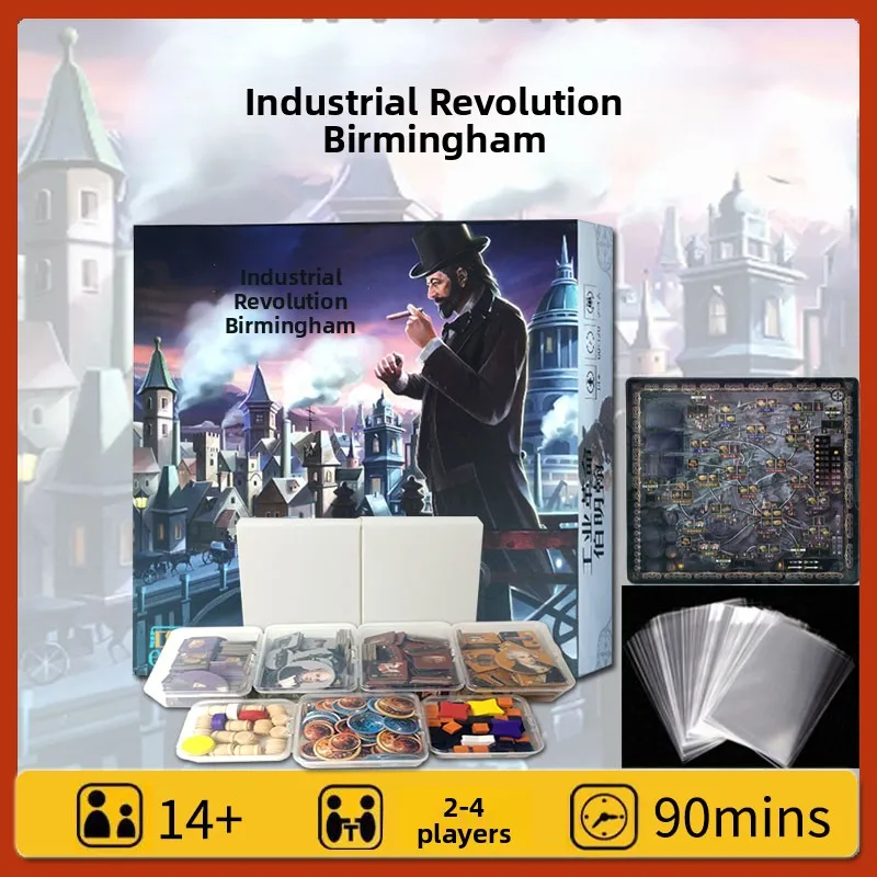 

Adult Casual Party Game Industrial Revolution Birmingham Tabletop Card Game for Gatherings And Leisure Playing