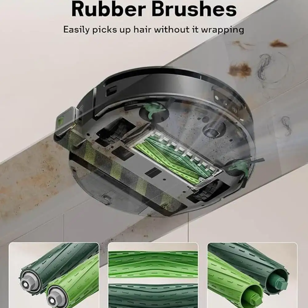 Vacuum Accessories For Irobot Roomba Max 705 706 Combo Robotic Spare Parts Main Roller Brush Side Brush Hepa Filter Mop