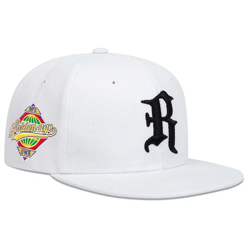 Unisex R-Buchstabe Planeten-Stickerei Hip-Hop Hüte Frühling Herbst Verstellbare Lässige Snapback Baseballkappen Outdoor Sonnenschutz Hut – Detail 7