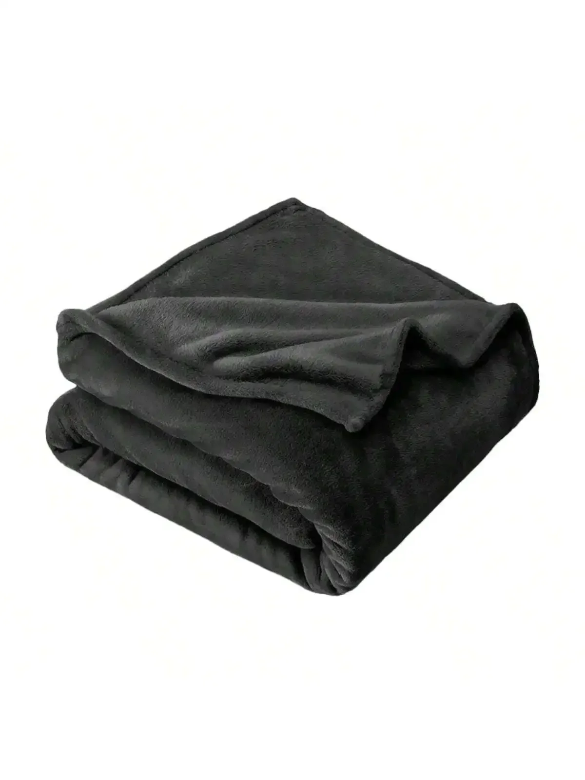 Fleece Bed Blankets Queen Size Black Soft Lightweight Plush Fuzzy Cozy Luxury Blanket Microfiber