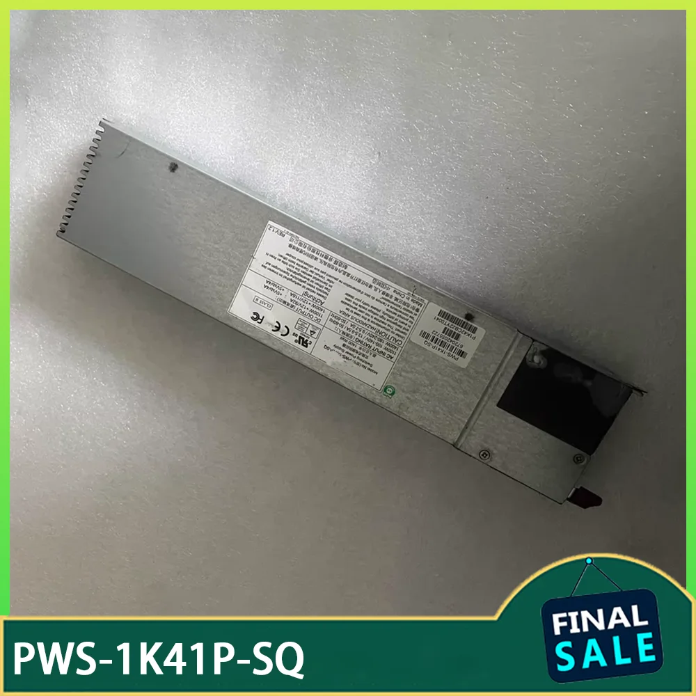 

Redundant 1400W power supply module PWS-1K41P-SQ
