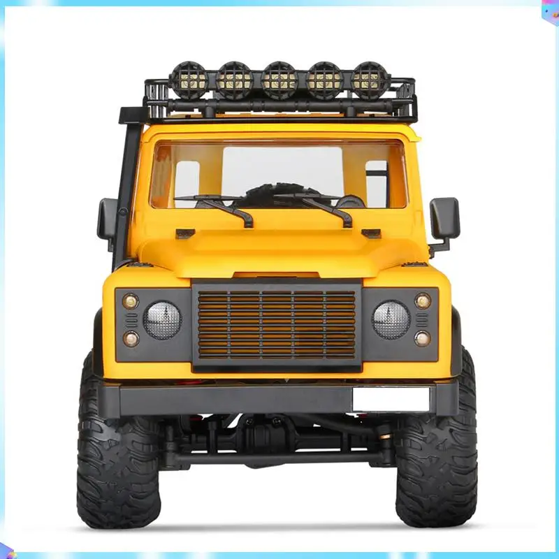 

N93R 2X RC Car Roof Lamp LED Light Bar For MN D90 D99S MN98 MN99S MN-90 1/12 RC Car Upgrade Parts Accessories