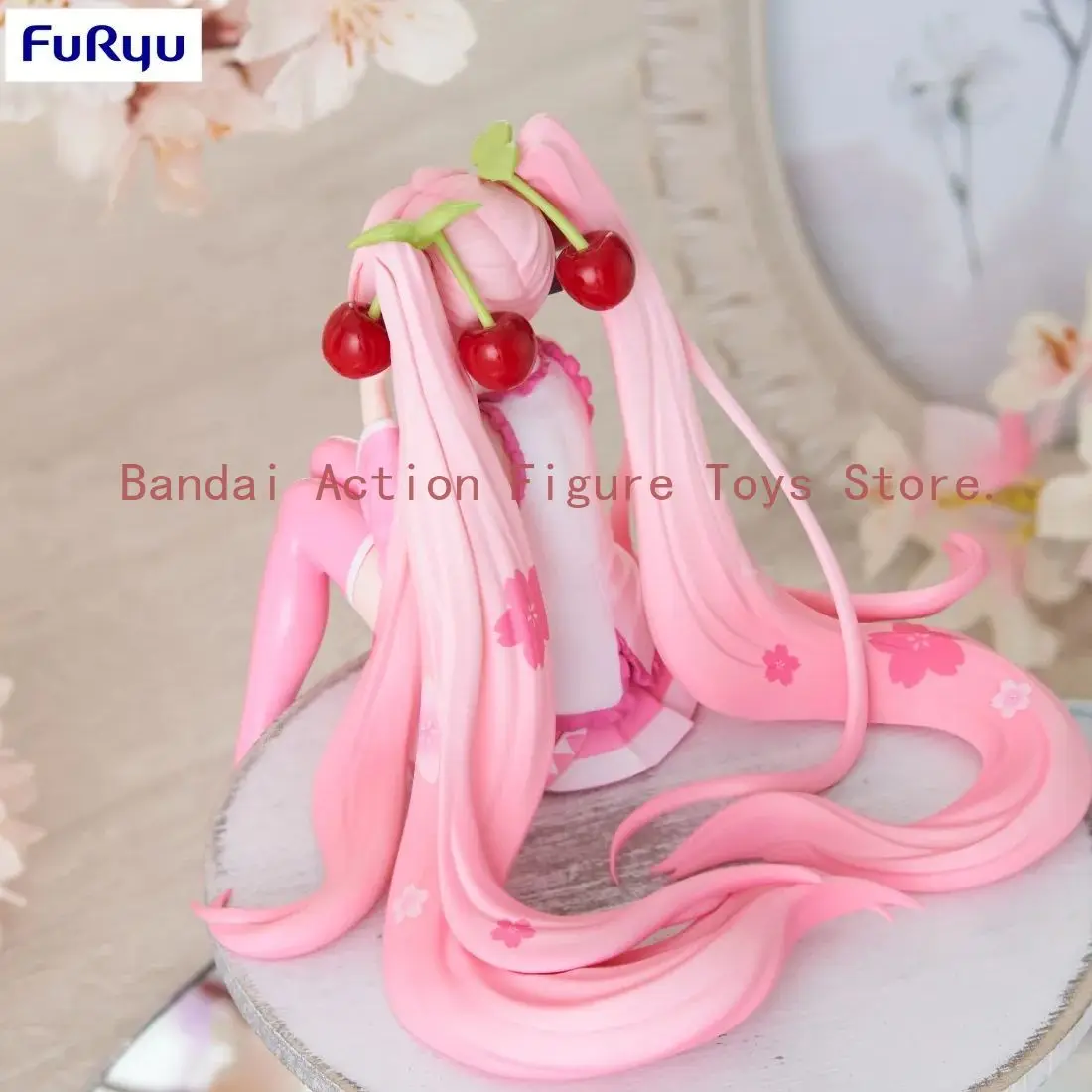 متوفر في المخزون FuRyu المعكرونة الفورية الصحافة فوكالويد هاتسون ميكو ساكورا تشوين 2023 مشهد الابتسامة اليدوية دمية نموذج جمع هدية #5