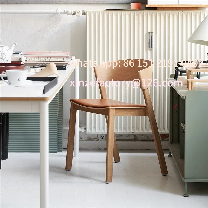 

Customizable Danish Luxury Wood Dining Chair