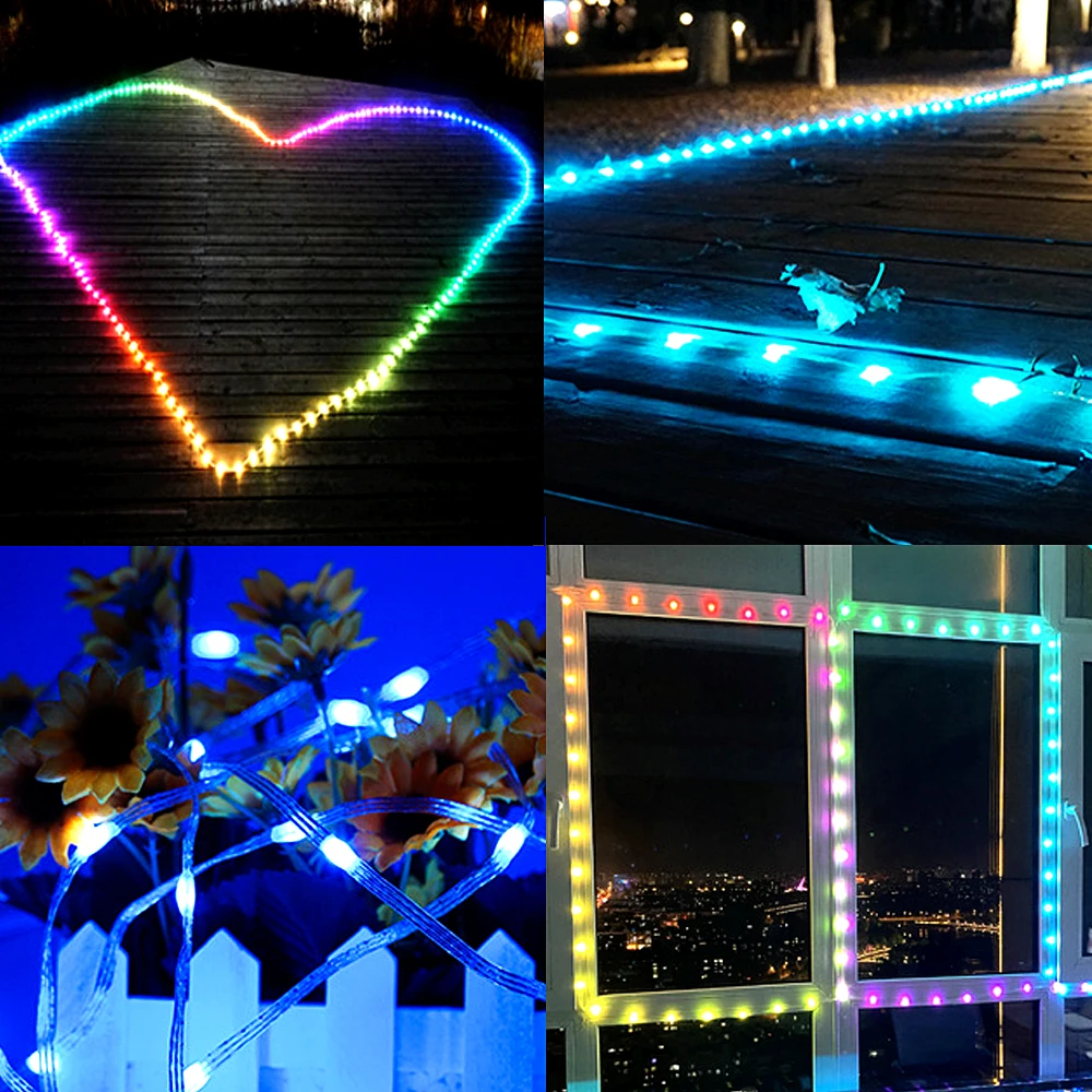 5M/10M/15M/20M/40M LED String Light App Control Garland IP65 Outdoor Fairy Lights For Christmas Holiday Party Birthday Decor