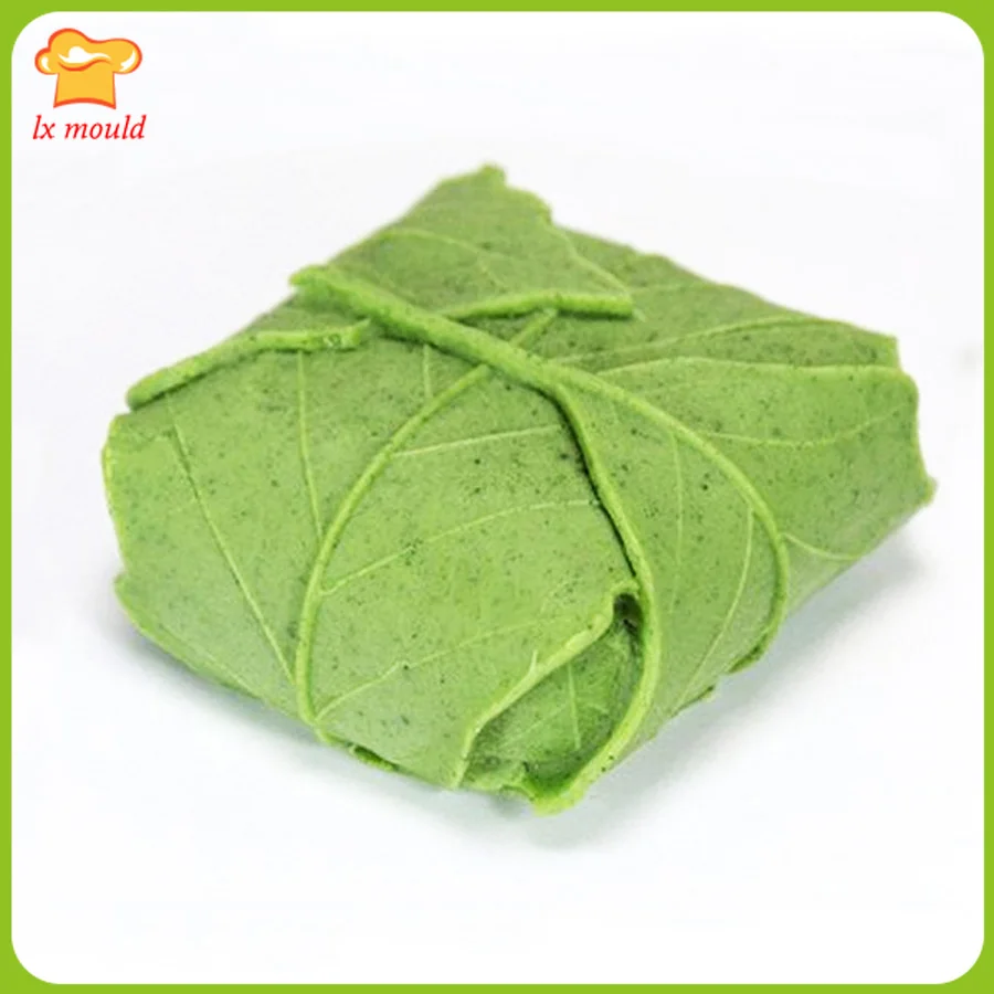 

3D Nature Square Leaf Silicone Mold Candy Chocolate Candle Soap - Square Leaf Baked Cake Decoration Mould