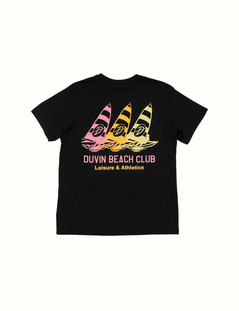 Retro Sailboat Windsurf Athletics Graphic Tee Cotton Mens Womens T-Shirt Summer Outdoor Casual Top