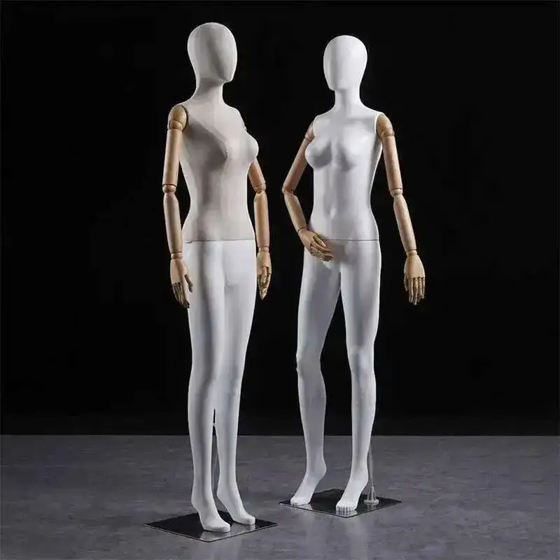 Clothing Female Clothing Store Wedding Display Prop Full Body Dress Mannequin with Movable Arms Model Window Display Mannequin