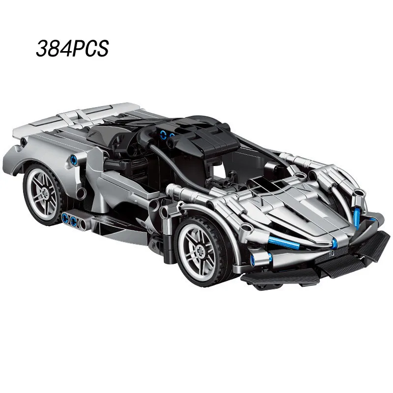 

Technical 1:18 Scale Supercar Building Block Italia Bull Super Sport Car Centenario Bricks Racing Model Vehicle Toys For Boys
