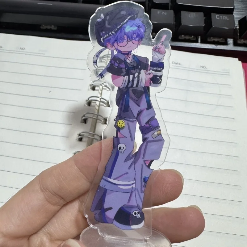 أنيمي رابط انقر الاكريليك حامل شي غوانغ داي لي رن شخصيات كرتونية حامل نموذج لوحة زخارف مكتب الدائمة علامة مروحة هدية حلية