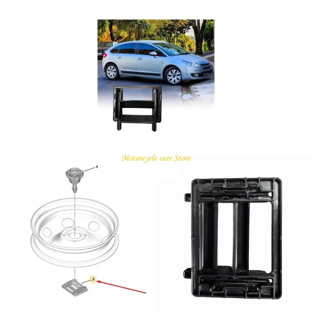 U75F 예비 타이어 저장 랙 트레이 자동차 액세서리 7603N6 9656866580 for 2008 3008 307