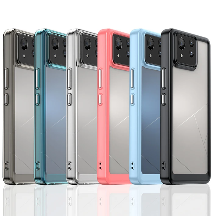 Nueva funda transparente colorida de TPU para Asus Zenfone 11 Ultra 10 9 funda protectora a prueba de golpes transparente Fundas Shell Coque Capa
