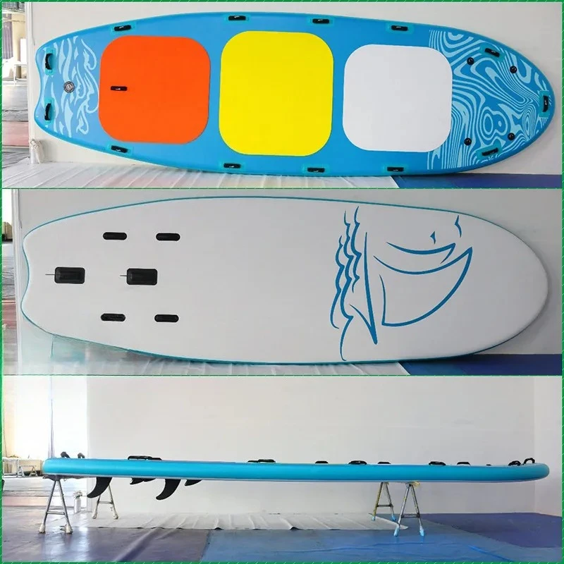 New SUP Mega Group Board Multiplayer Big Mac Paddle Board for Wakeboard and Surf Paddle Board