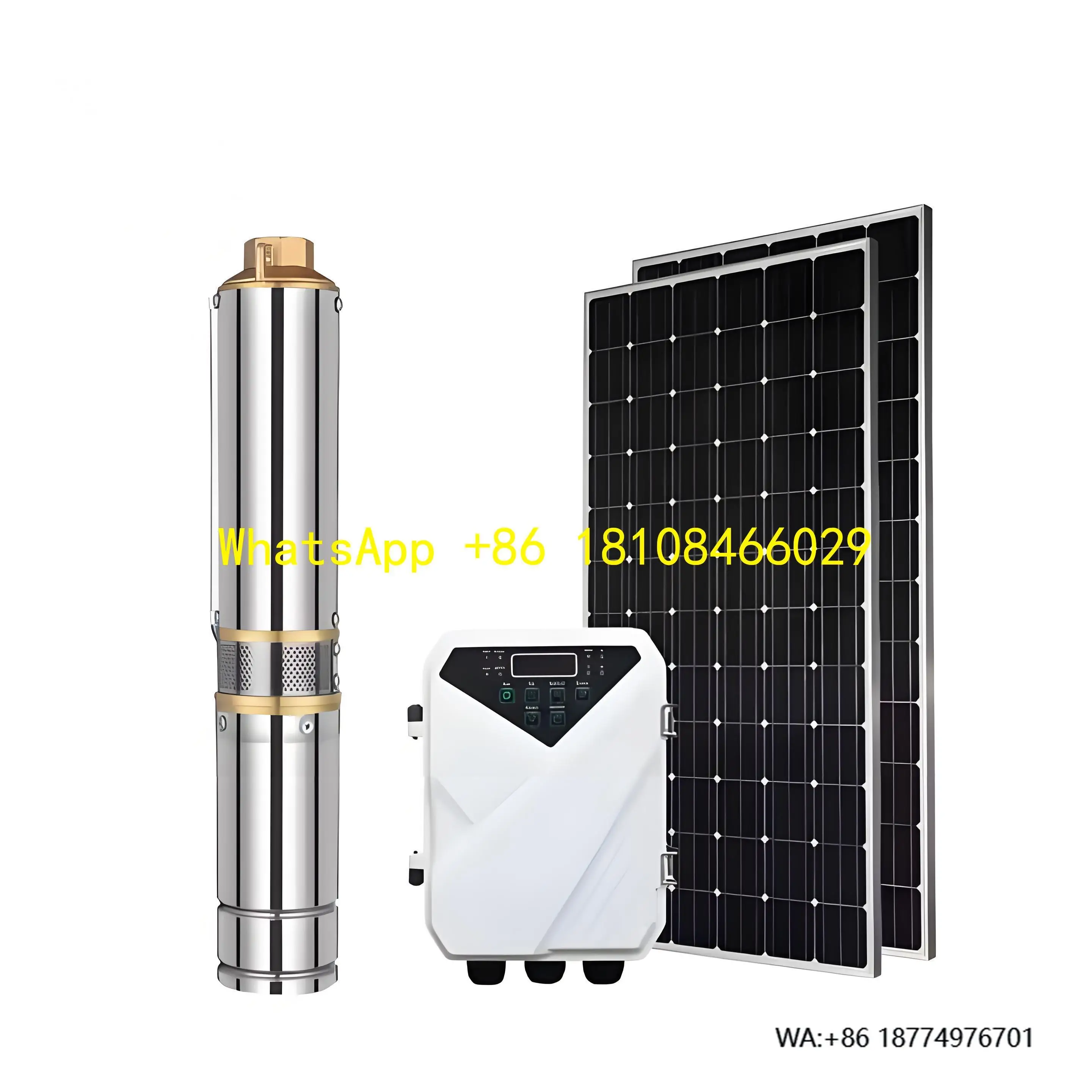 

Compact 300W Stainless Steel Solar Water Pump High Pressure 24V Power for Small-Scale Surface Irrigation