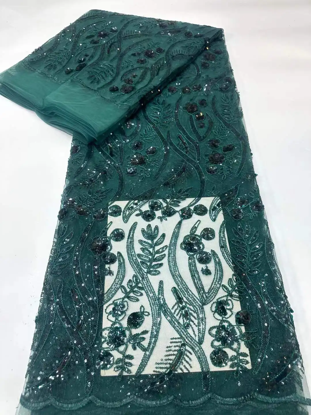 2026 الأحمر الفاخر الفرنسي تول صافي الدانتيل مع الترتر والخرز الأفريقي النيجيري المطرزة أقمشة الدانتيل نسيج الدانتيل للخياطة