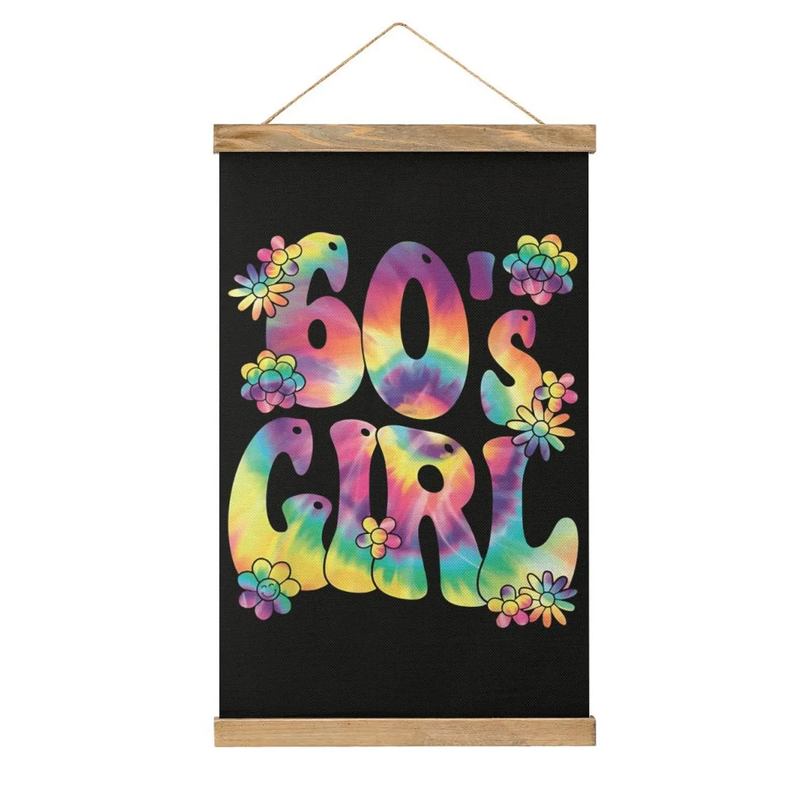 60S Girl Tie-Dye Fl…