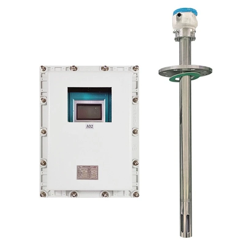 

Zirconia oxygen content analyzer, oxygen content detector, high temperature wall-mounted type