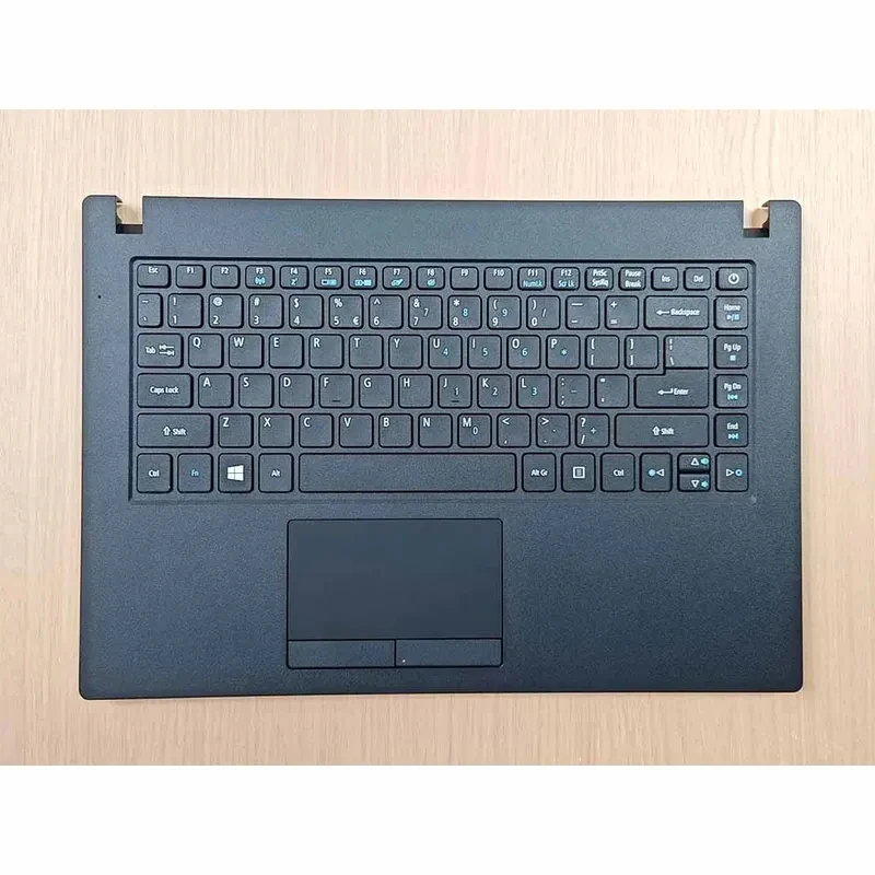 For Acer TravelMate P2410 TMP2410 N16P7 Black Palmrest Top Cover Keyboard Assembly C Cover Replacement Repair Accessories