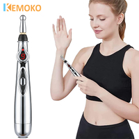 Electric Laser Pen Acupuncture Point Massage Therapy Pain Relief Electronic Meridian Energy Pen Body Head Back Neck Leg Massager