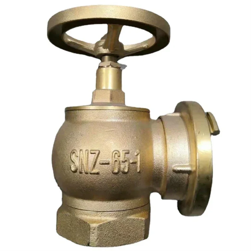 SNZ-65-1 All Copper Fire Hydrant SN65 Indoor Fire Hydrant Rotary Pressure Reducing And Stabilizing Fire Hydrant