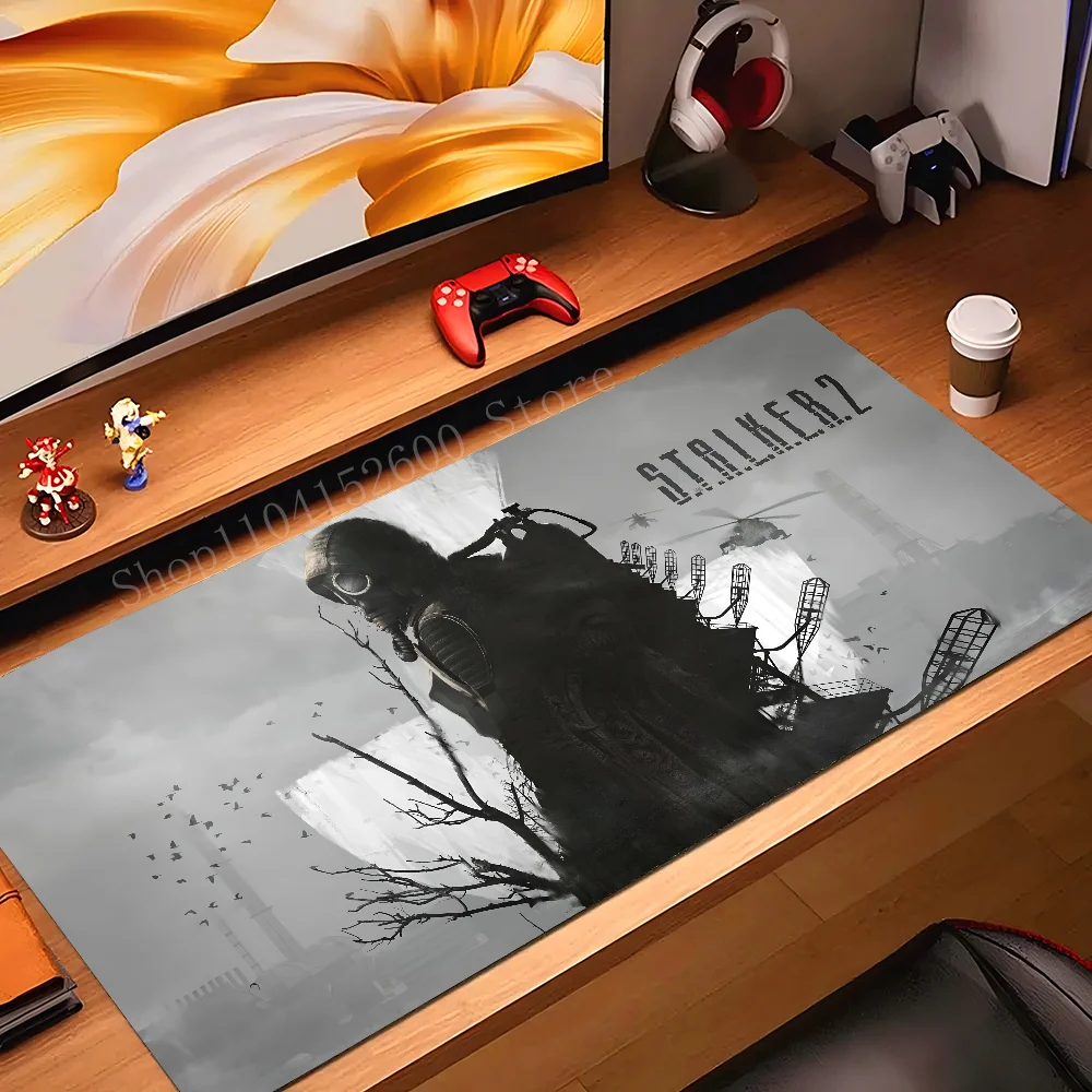 

Stalker 2 Large Gaming Mousepad Mouse Mat Desk Mat With Pad Gaming Accessories Prime Gaming XXL Keyboard Pad Padding Mat