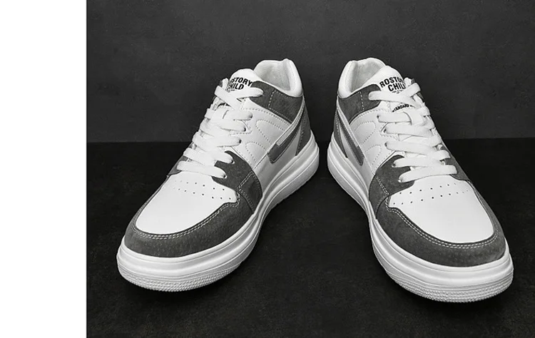 Herren-Sneaker mit Höhenerhöhung: Atmungsaktive Sportschuhe für Männer mit 4cm, 6cm, 8cm oder 10cm Erhöhung – Detail 28