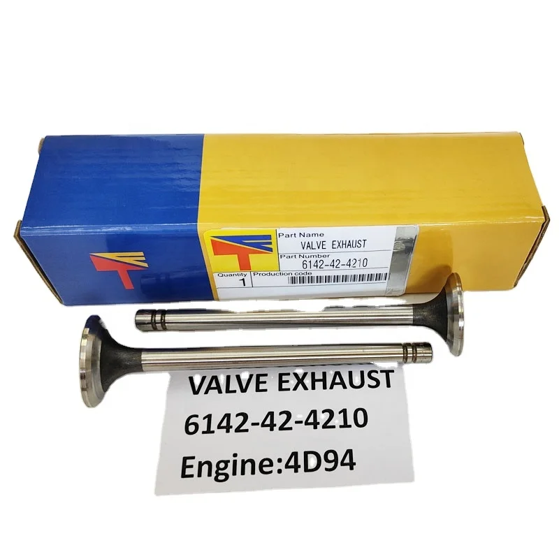 

Engine Parts VALVE EXHAUST 6142-42-4210 for Engine 4D94