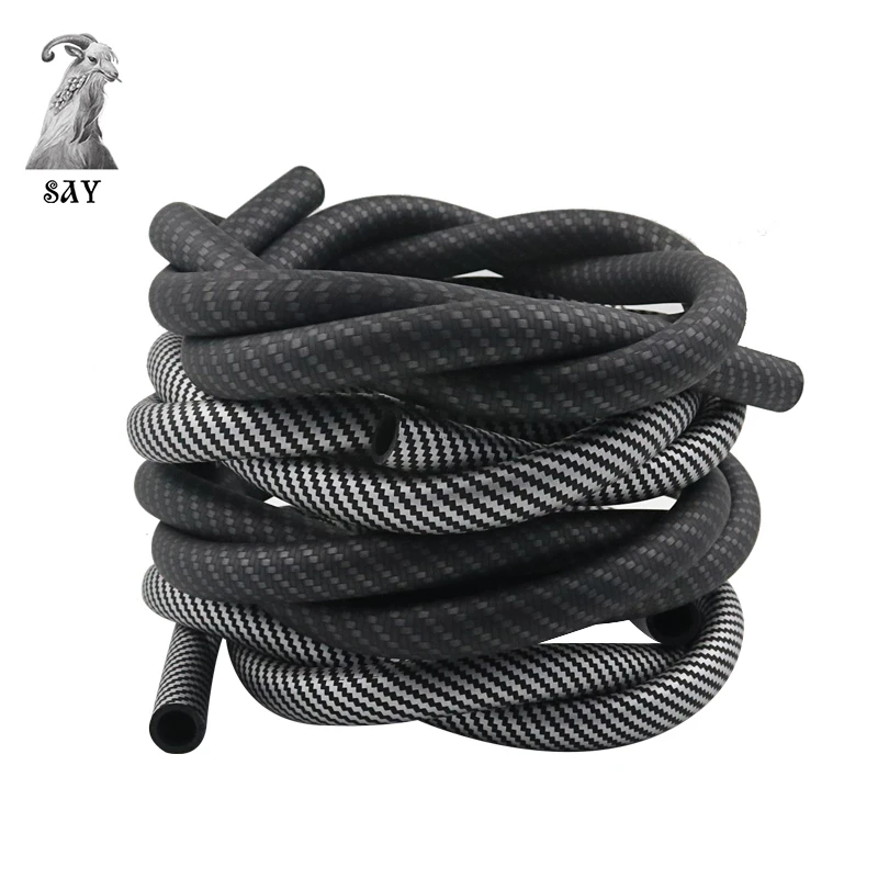 SY 1.5m Rough Matte Finish Hookah Hose Skull Style Shisha Silicone Hose Chicha Narguile Accessories