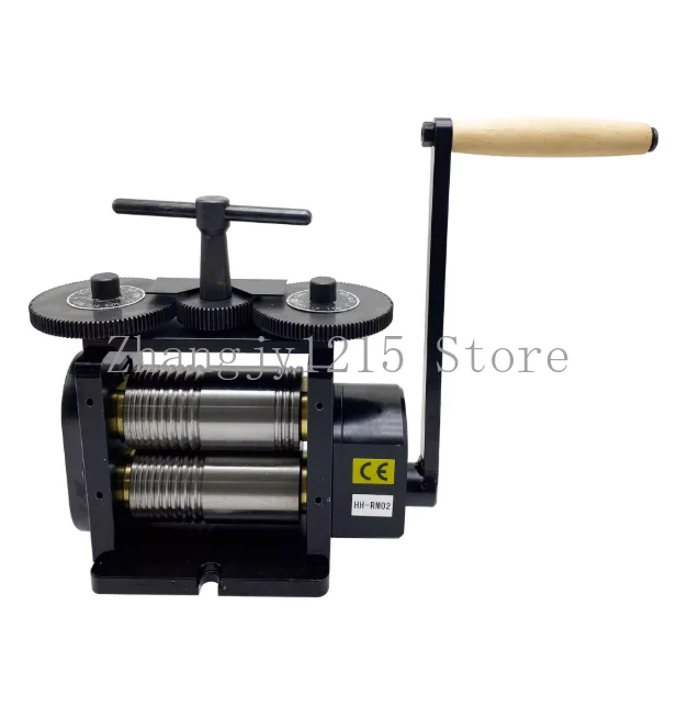 Hand pressing machine Manual wire drawing machine Gold and silver jewelry gold production Tablet shaping DIY labor-saving