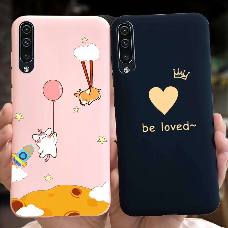 For Samsung Galaxy A50 Case Samsung A50S A30S Cute Candy Color Soft Silicon TPU Cover For Samsung A50 A 50S 30S A505F A507F A307