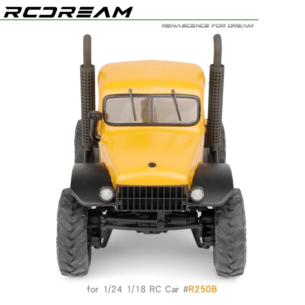 RCDream 1/24 1/18 Pionowa Rura Wydechowa FCX24 Xiaoqi Truck Symulacja Dekoracja Modyfikacja #   R250B