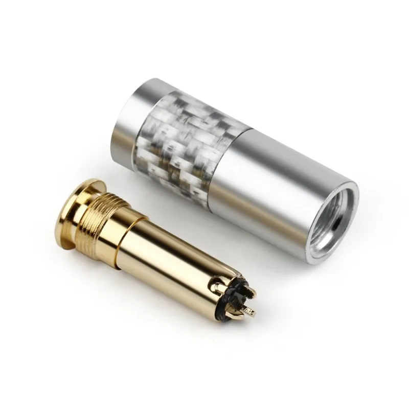 Headphone Plug 2.5mm 3.5mm 4 Pole Female Jack Earphone Wire Connectors 3.5 Gold Plated 2.5 Headphones Audio Adapter DIY