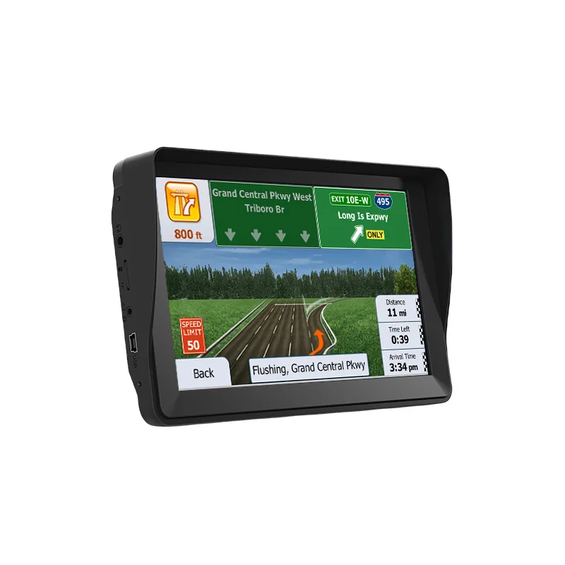 

7 inch gps navigator car general high definition 8G + 256M car truck Europe and America