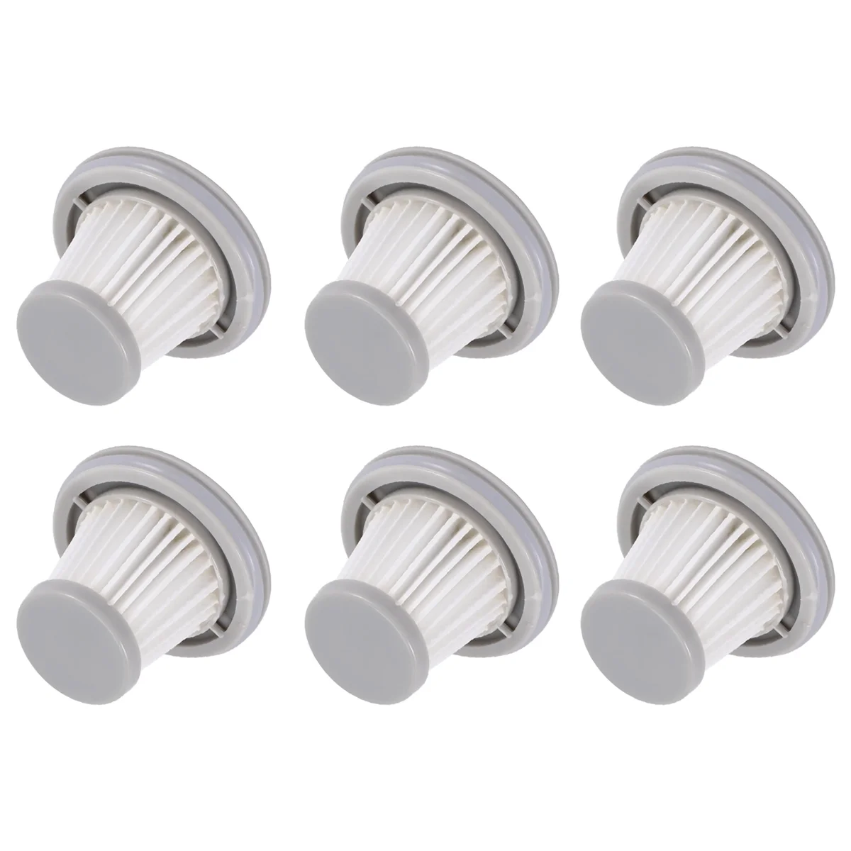 6PCS HEPA Filter for XIAOMI MIJIA Handy Vacuum Cleaner Home Car Mini Wireless Washable Filter Spare Parts Accessories