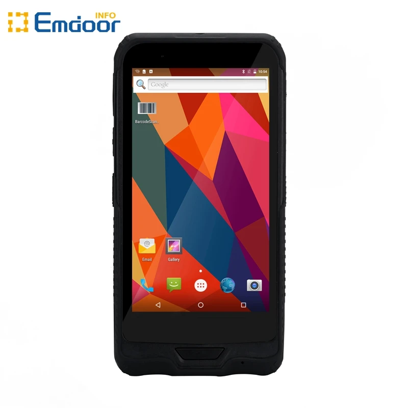

Emdoor Factory 6 Inch Android 9.0 Rugged Handheld Terminal With 2D Zebra Barcode Scanner Handheld Pda