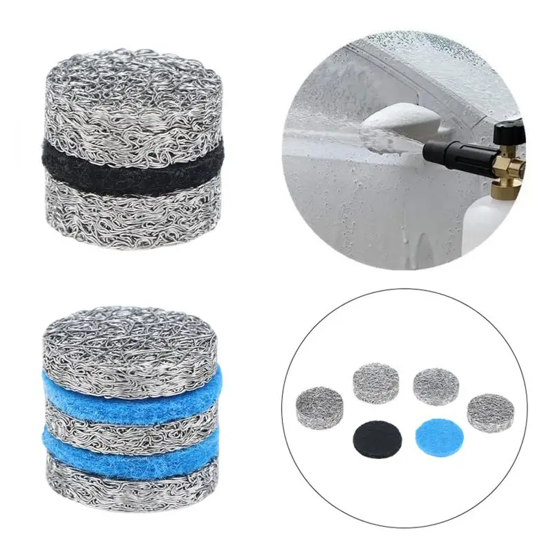 3layer/layer Universal Foam Cannon Foam Maker Mesh Filter Foaming Machine Mesh Filter For High Pressure Washer