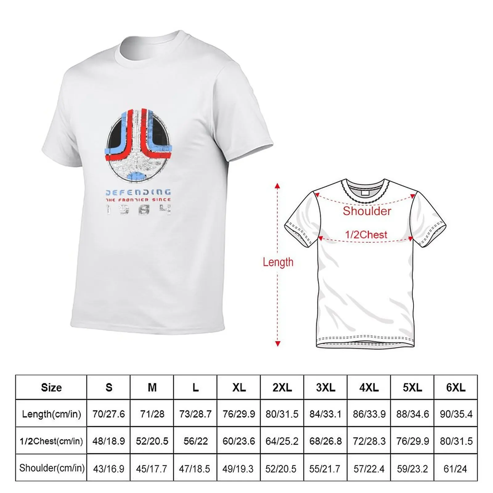 Defending Frontier The Last Starfighter T-Shirt men t shirt cotton 100% cotton t shirt man man t shirt cotton T-shirt