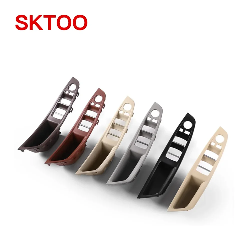 

For BMW 5 Series F10 F11 F18 door inner handle left front door Interior door panel driver's seat button switch frame storage box